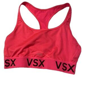 VICTORIAS SECRET Pink Racer back sports bra Medium